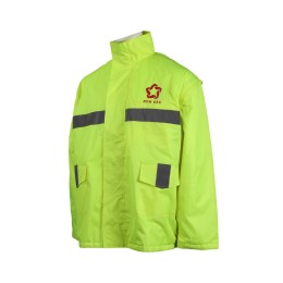 D267 Customized fluorescent industrial uniform jacket Macao bus captain uniform jacket Industrial uniform store D267 Customized fluorescent industrial uniform jacket Macao bus captain uniform jacket Industrial uniform store